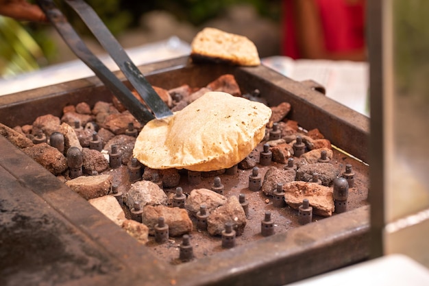 chapati de pan indio