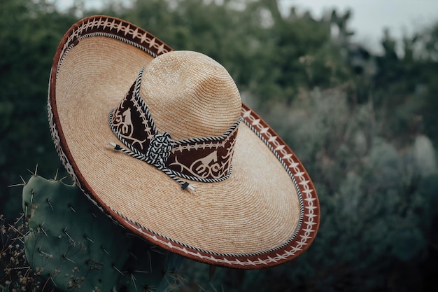 Foto chapéu charro mexicano