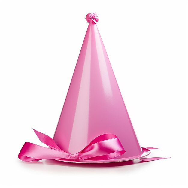 Chapéu de aniversário rosa