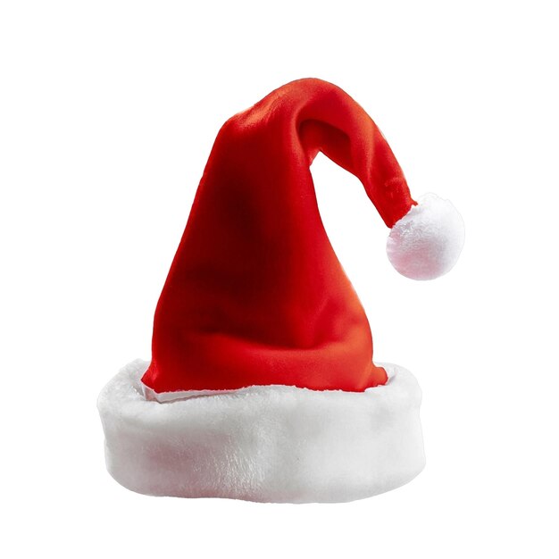 chapéu de Natal isolado em fundo transparente ou branco png