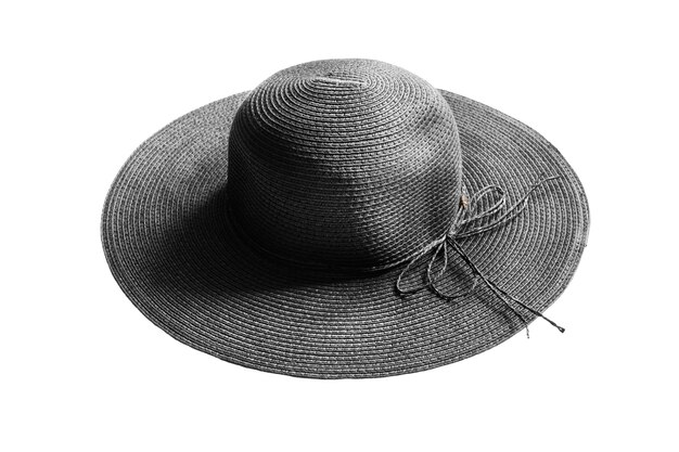 Chapéu preto isolado