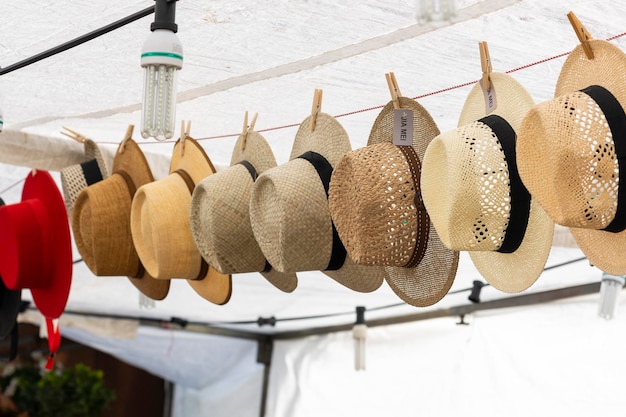 chapéus de palha espanhóis