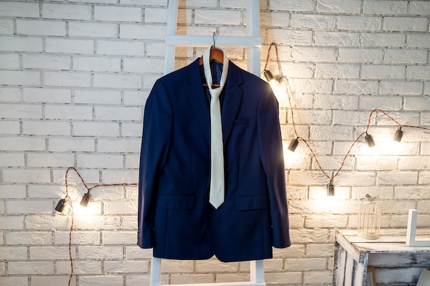 Chaqueta de boda de moda Hombre ropa nupcial