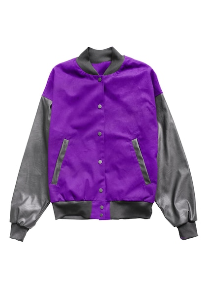 Chaqueta bomber aislada