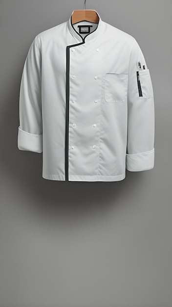 Chaqueta de chef arte simple Ai