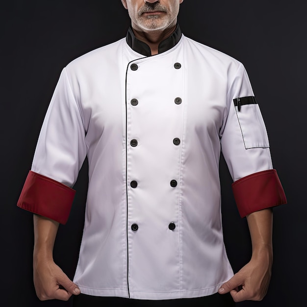 chaqueta de chef modelo de uniforme de chef chaqueta de cocinero