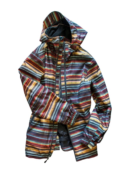 Chaqueta colorida aislada
