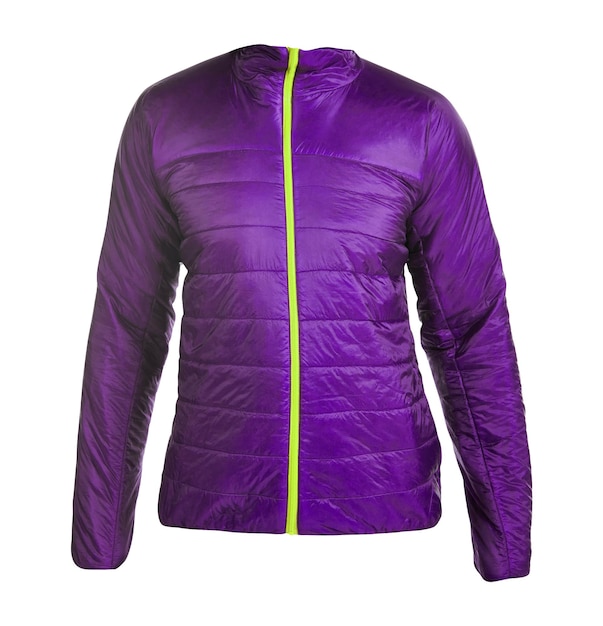 Chaqueta de invierno de mujer morada