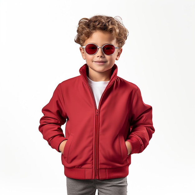 La chaqueta roja de los niños