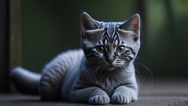 Charmante kleine Katze Ai generiert