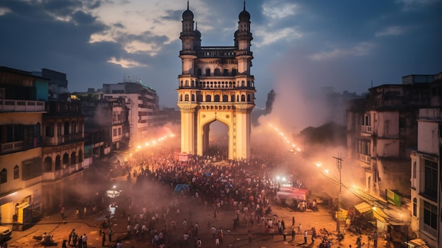 charminar durante o Ramzan