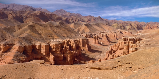 Charyn Canyon in Kasachstan