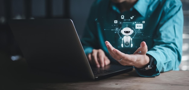 Los chatbots digitales son asistentes de conversación para proporcionar acceso a los datos de crecimiento de los negocios en línea.