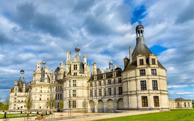 Chateau de Chambord, das größte Schloss im Loiretal.