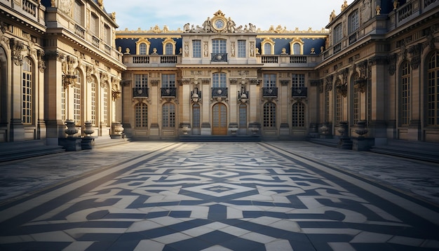Foto chateau de versailles um passeio majestoso pelo palácio