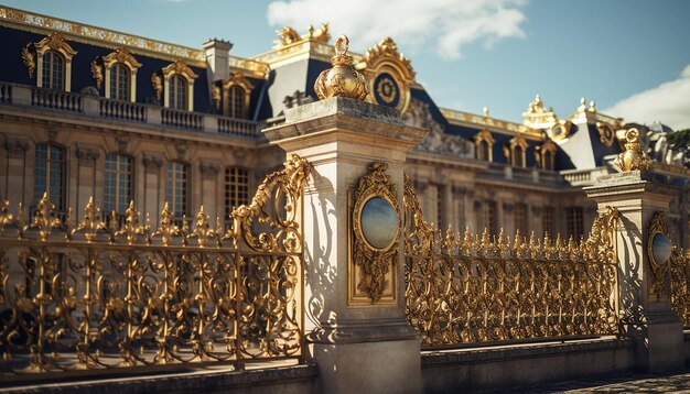 Foto chateau de versailles um passeio majestoso pelo palácio