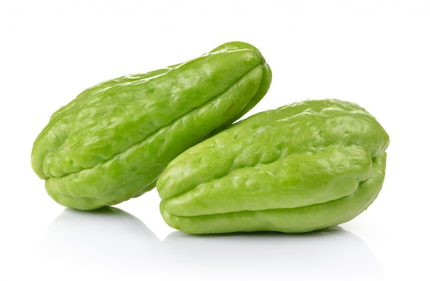 Chayote isoliert