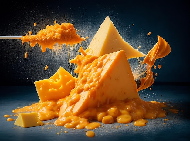 Cheddar-Käse-Explosion