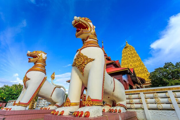 Chedi Phutthakhaya o Pagoda Puttakaya Wat wang Wiwekaram