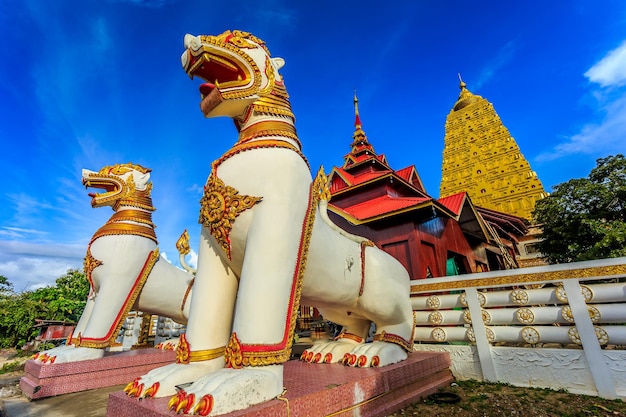 Chedi Phutthakhaya o Pagoda Puttakaya Wat wang Wiwekaram