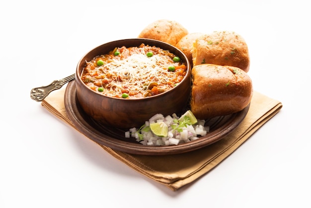 Cheese Pav Bhaji Recipe ist ein Streetfood-Bhajipav-Rezept mit Zusatz von Käse