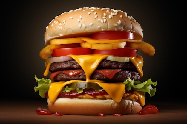 Cheeseburger Felicidade