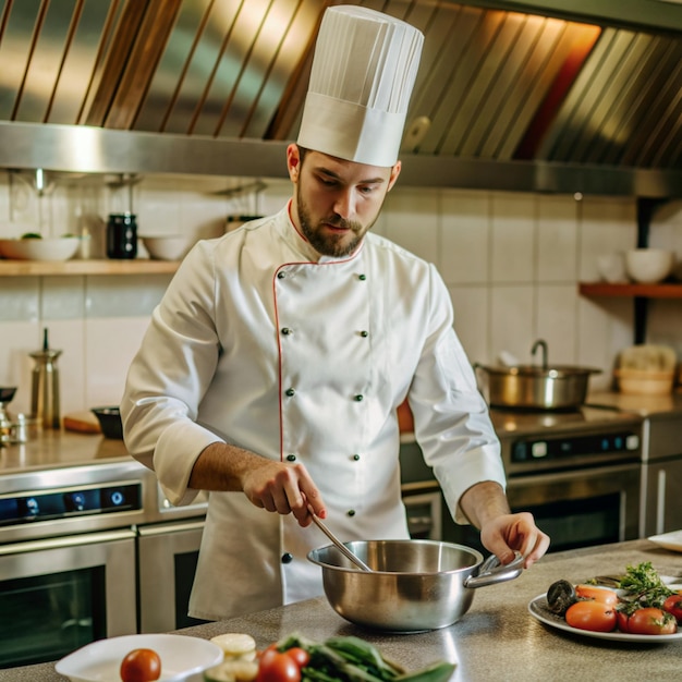 Chef de alta calidad imagen maravillosa
