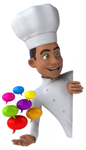 Chef divertido