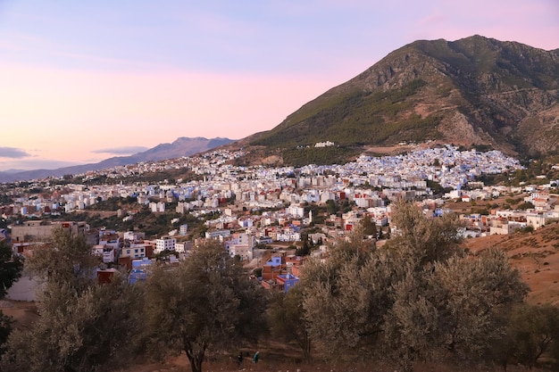 Chefchaouen-Stadt in Marokko