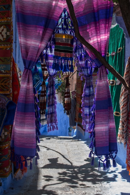 Chefchaouen Stadtstraße