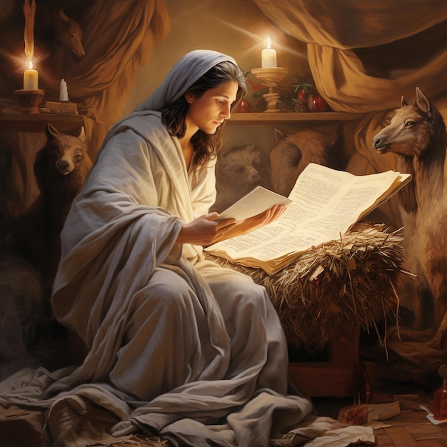Chegada Divina de Jesus na Mangelha Natal
