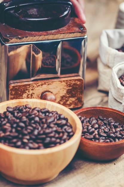 Cheiro de café moído na hora