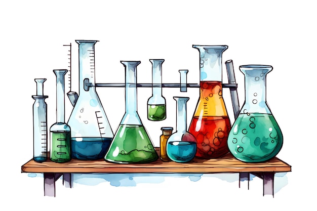 Foto chemie-labor chemie-experiment