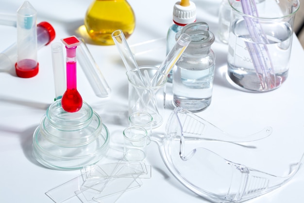Chemische wissenschaftliche Labormaterial-Reagenzglasflasche