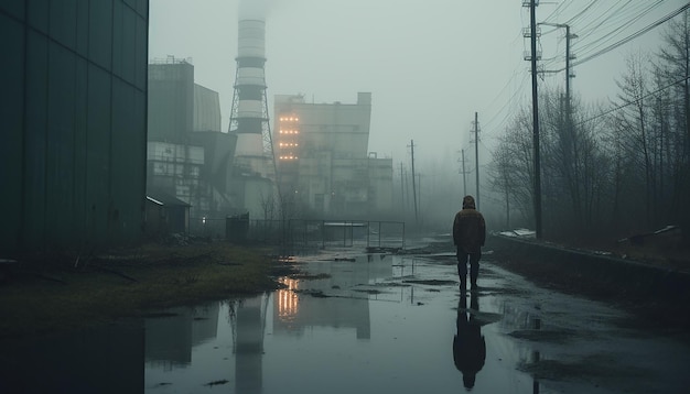 Chernobyl Fukushima filme de Wes Anderson sombrio nebuloso