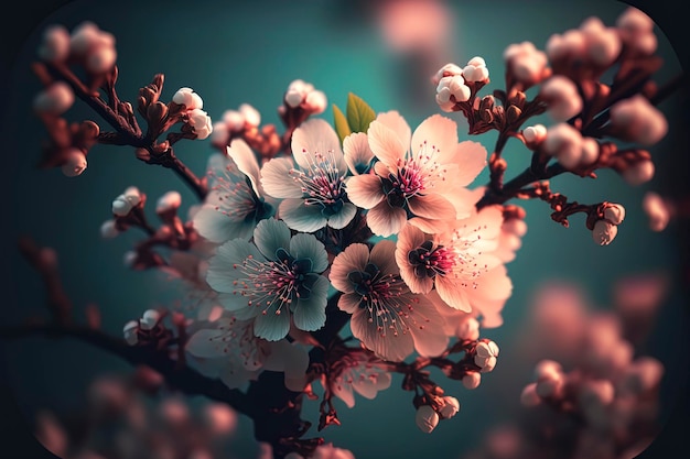 Cherry Blossom AIGenerated