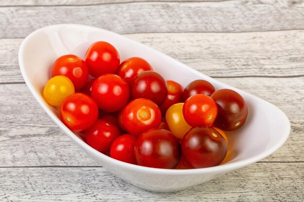 Cherry-Tomaten-Haufen