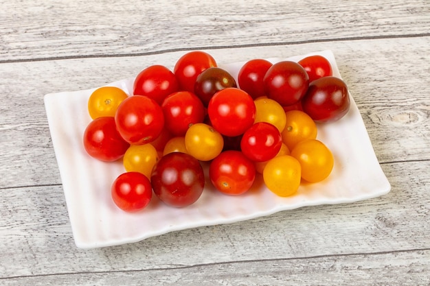 Cherry-Tomaten-Haufen