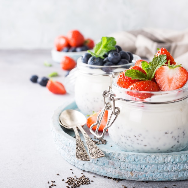 Chia Pudding para el desayuno