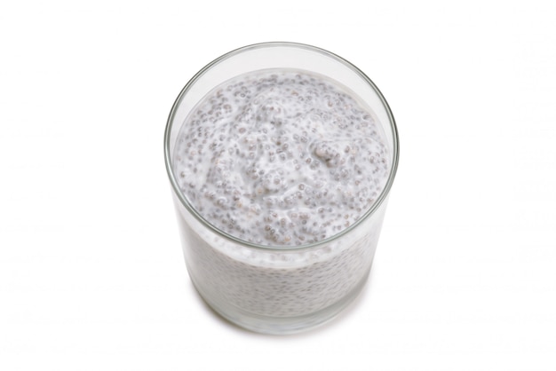 Chia Pudding im Glas