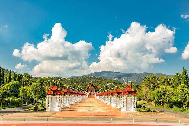 Foto chiang mai tailândia no royal flora ratchaphruek park