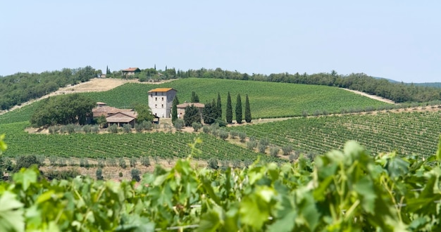 Chianti en la Toscana