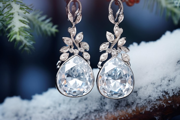 Chic e Sparkly Frozen Winter Jewel Elegance