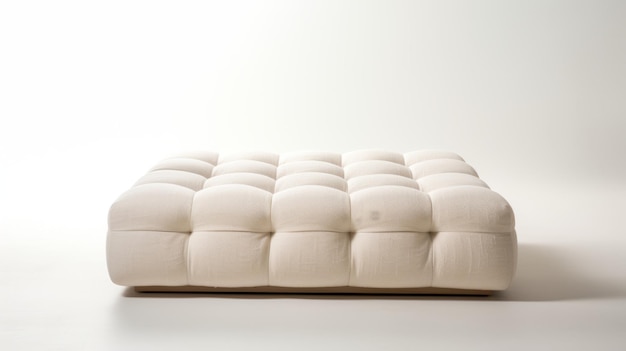 Chic Tufted Ottoman von Mhq sanft organischer Stil