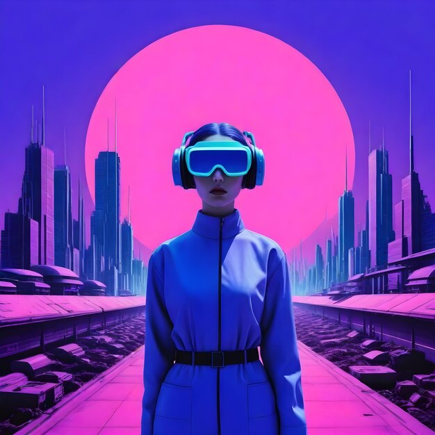 La chica cyberpunk