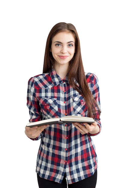 Chica con libro