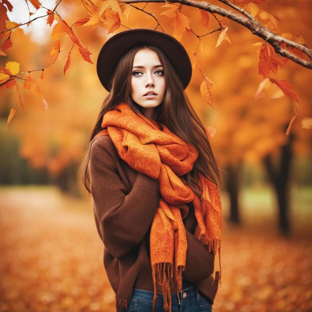 La chica del otoño