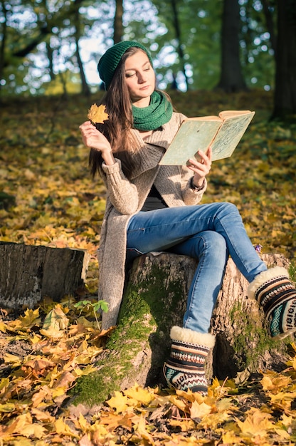 Chica en el parque