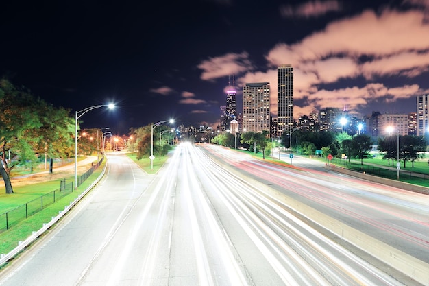 Chicago en la noche