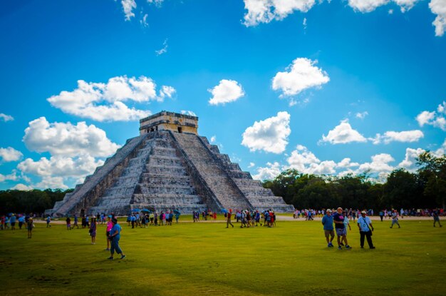 Foto chichen itza en méxico